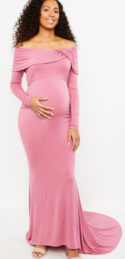 Motherhood Maternity Pink Dress